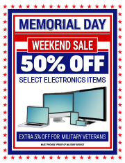 marketing tools - Memorial Day Weekend Sale